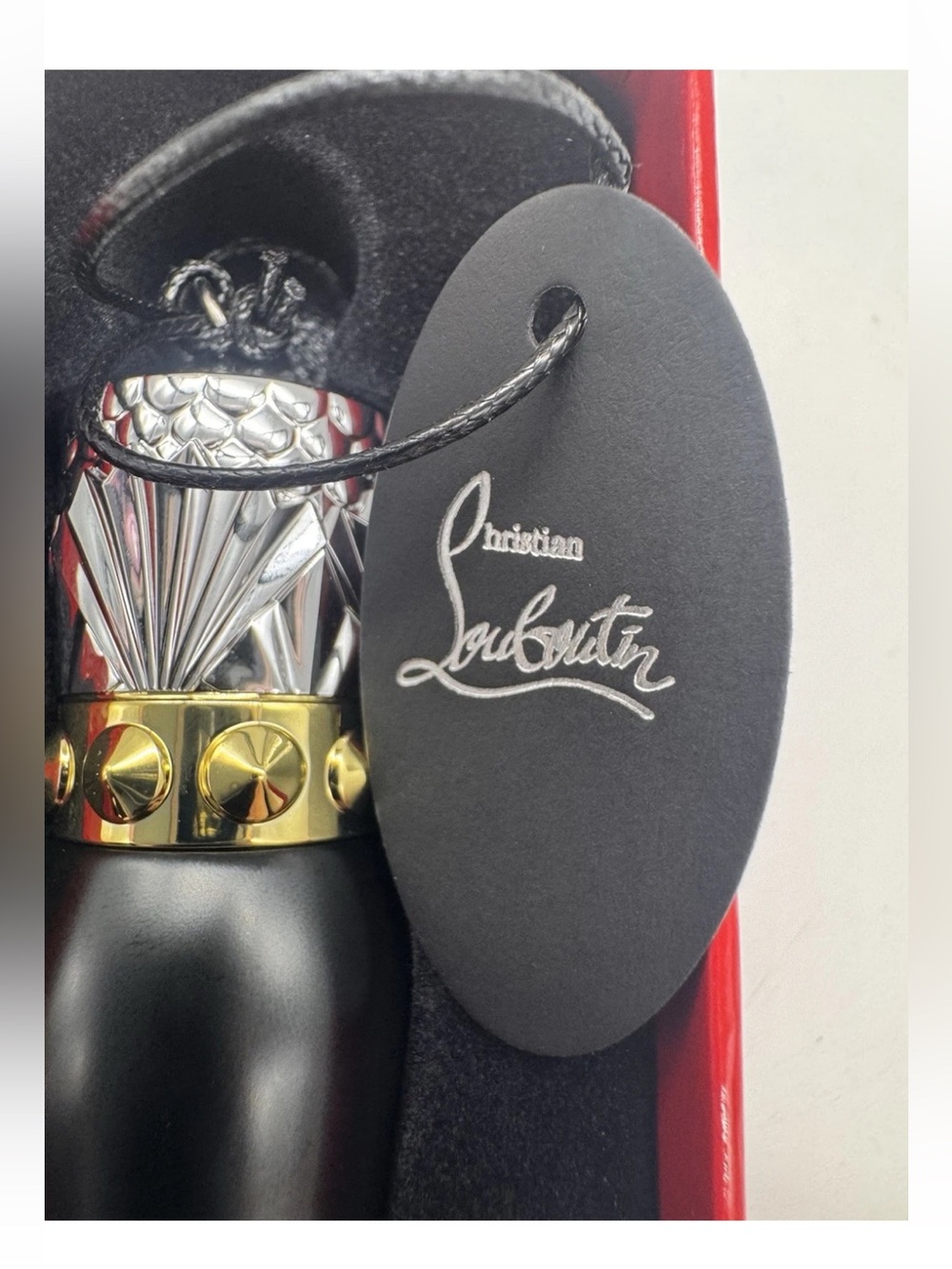 Christian Louboutin Velvet Matte Lip Colour Lipstick - Red Dramadouce 005M NIB - Picture 3 of 5